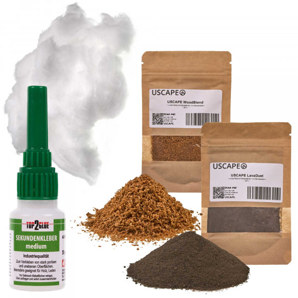 USCAPE Hardscape Klebeset - Set zum Verkleben und Kaschieren