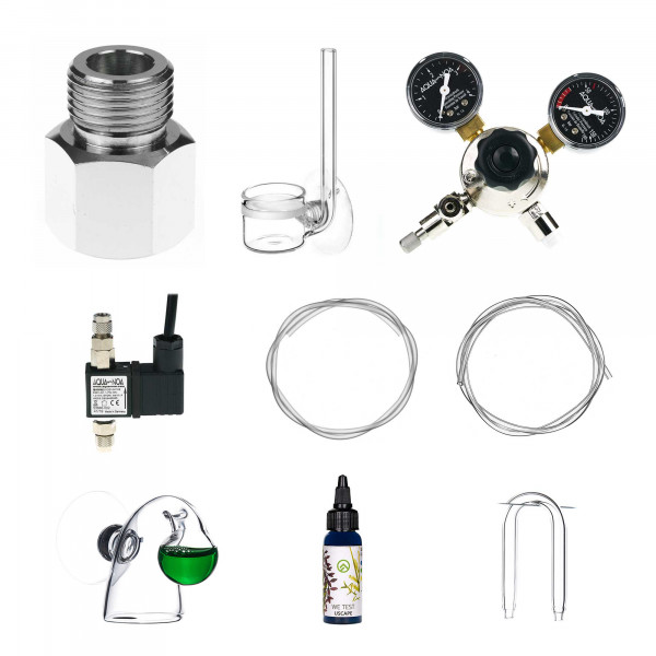 CO2 Anlage Premium mit Adapter für Sodastream | 100 - 250 Liter