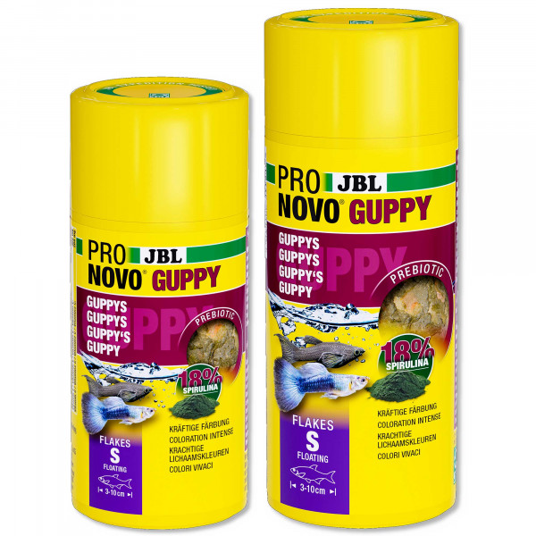 JBL ProNovo Guppy Flakes | Guppyfutter Gruppe