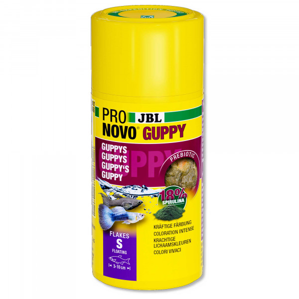 JBL ProNovo Guppy Flakes | Guppyfutter 100ml