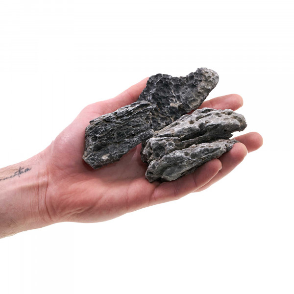 Schwarze Mini Landschaft | Seiryu Dark | Black Ryuoh Stone