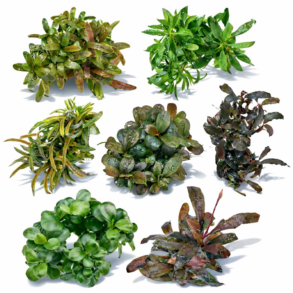 Bucephalandra Anubias Aufsitzerpflanzen Set