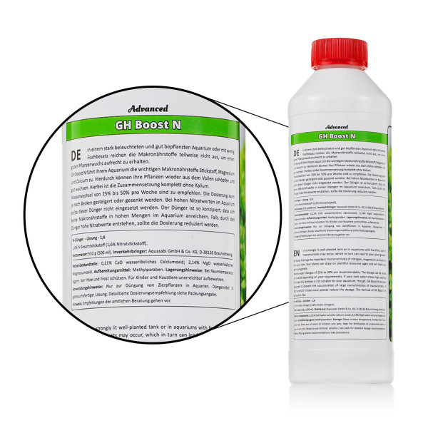 Aqua Rebell GH Boost N + P + K + Eisen | Aquascaping Dünger Set inkl. Dosierpumpen