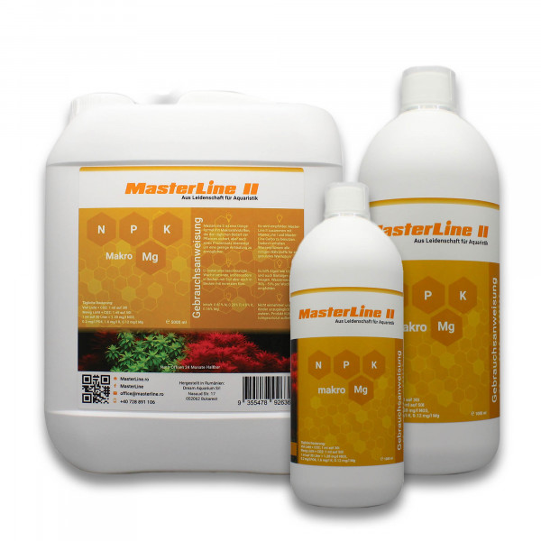 MasterLine 2 Makronährstoff NPK Dünger Wasserpflanzen Aquarium Aquascaping alle Varianten