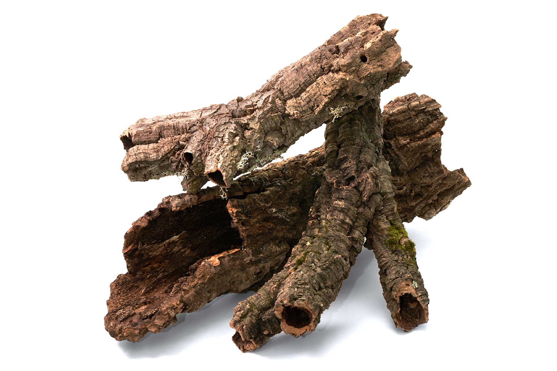Korkröhren im Set