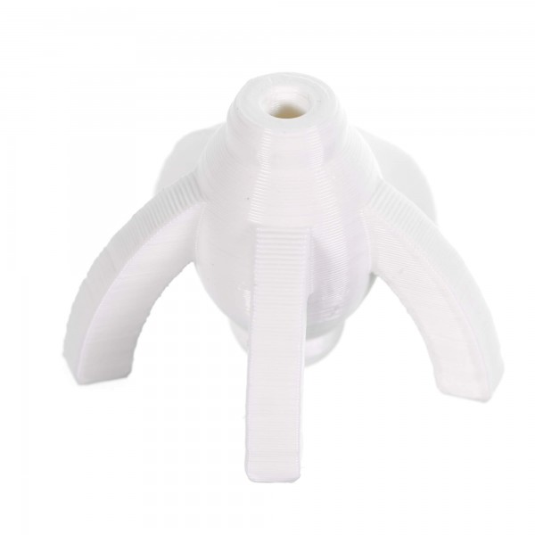Garnelenlollie Halter weiß