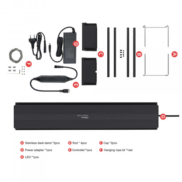 Chihiros Universal WRGB LED inkl. Controller