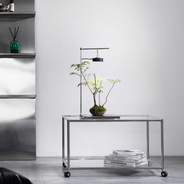 ONFxANA Stainless LIGHT Stand Set (Mist O+ CLEAR Black LED + Stand)