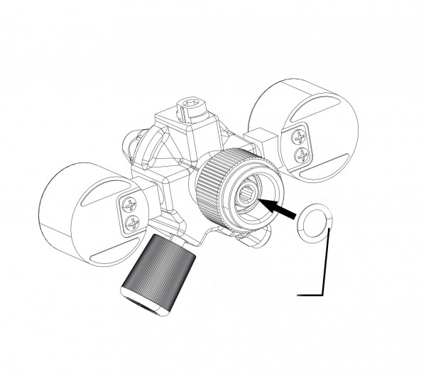 JBL ProFlora "m" O-Ring Dichtung für Mehrwegflaschen