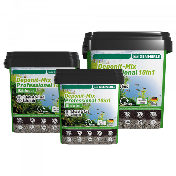 Dennerle DeponitMix Professional 10in1 Nährboden Bodengrund