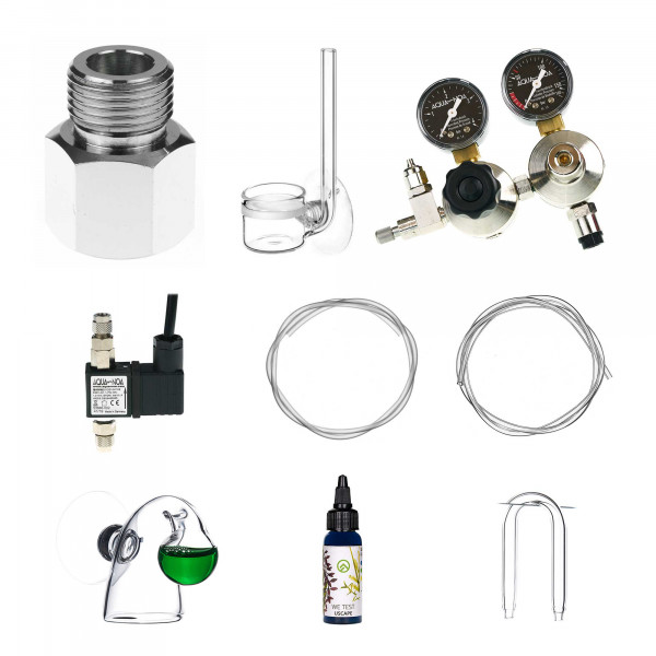CO2 Anlage Premium mit Adapter für Sodastream | 100 - 250 Liter
