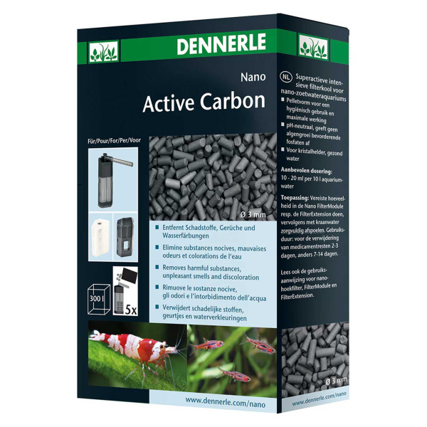 Dennerle Nano ActiveCarbon 300ml I Aktivkohle