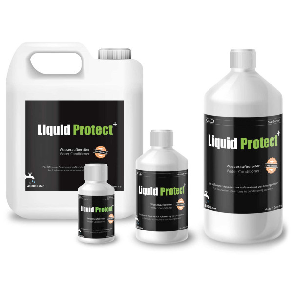 GlasGarten | Liquid Protect+ - Wasseraufbereiter Gruppe