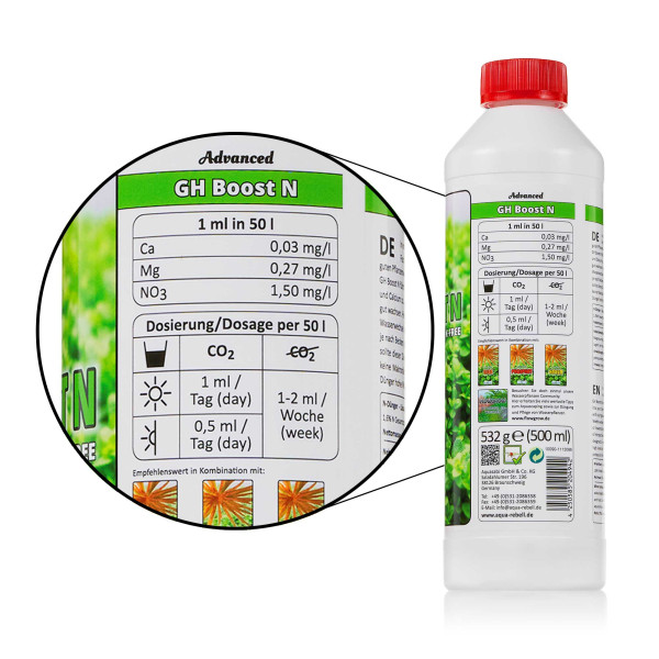 Aqua Rebell GH Boost N + P + K + Eisen | Aquascaping Dünger Set inkl. Dosierpumpen