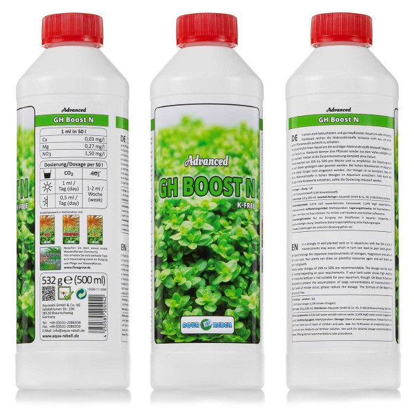 Aqua Rebell GH Boost N + P + K + Eisen | Aquascaping Dünger Set inkl. Dosierpumpen