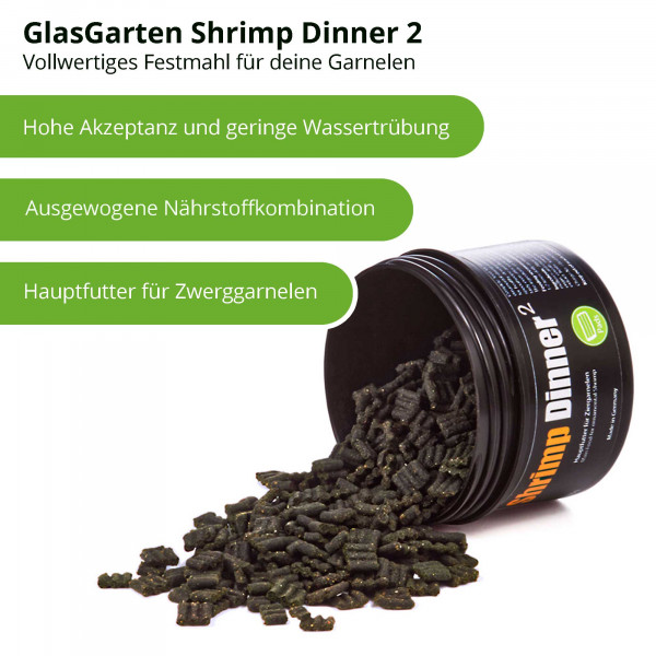 GlasGarten ShrimpDinner 2: Vorteile und Inhalte