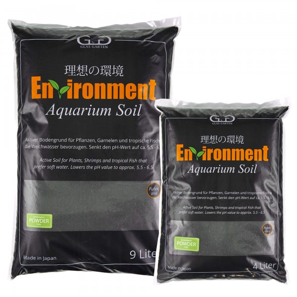 GlasGarten Environment Soil Powder 4l und 8l