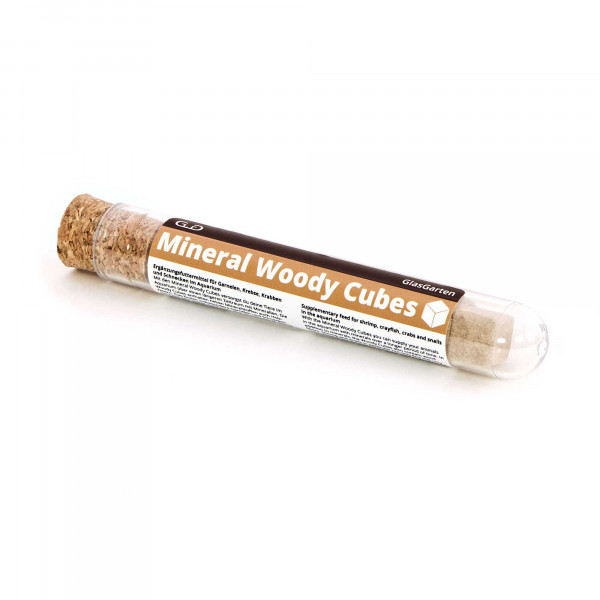 GlasGarten – Mineral Woody Cubes Verpackung