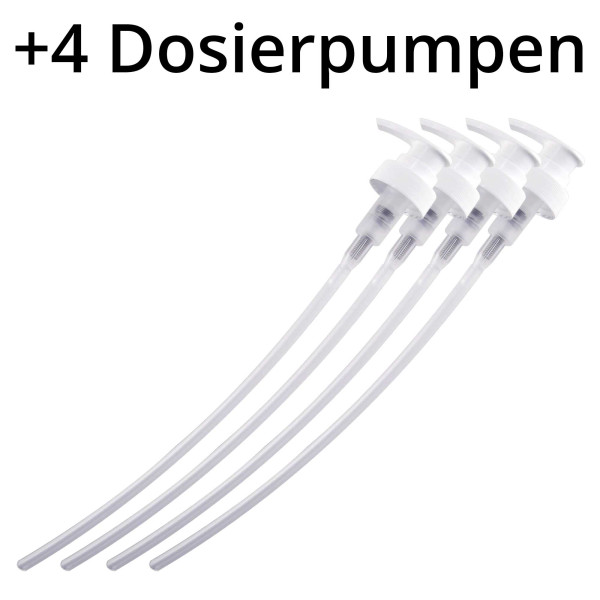 Aqua Rebell GH Boost N + P + K + Eisen | Aquascaping Dünger Set inkl. Dosierpumpen
